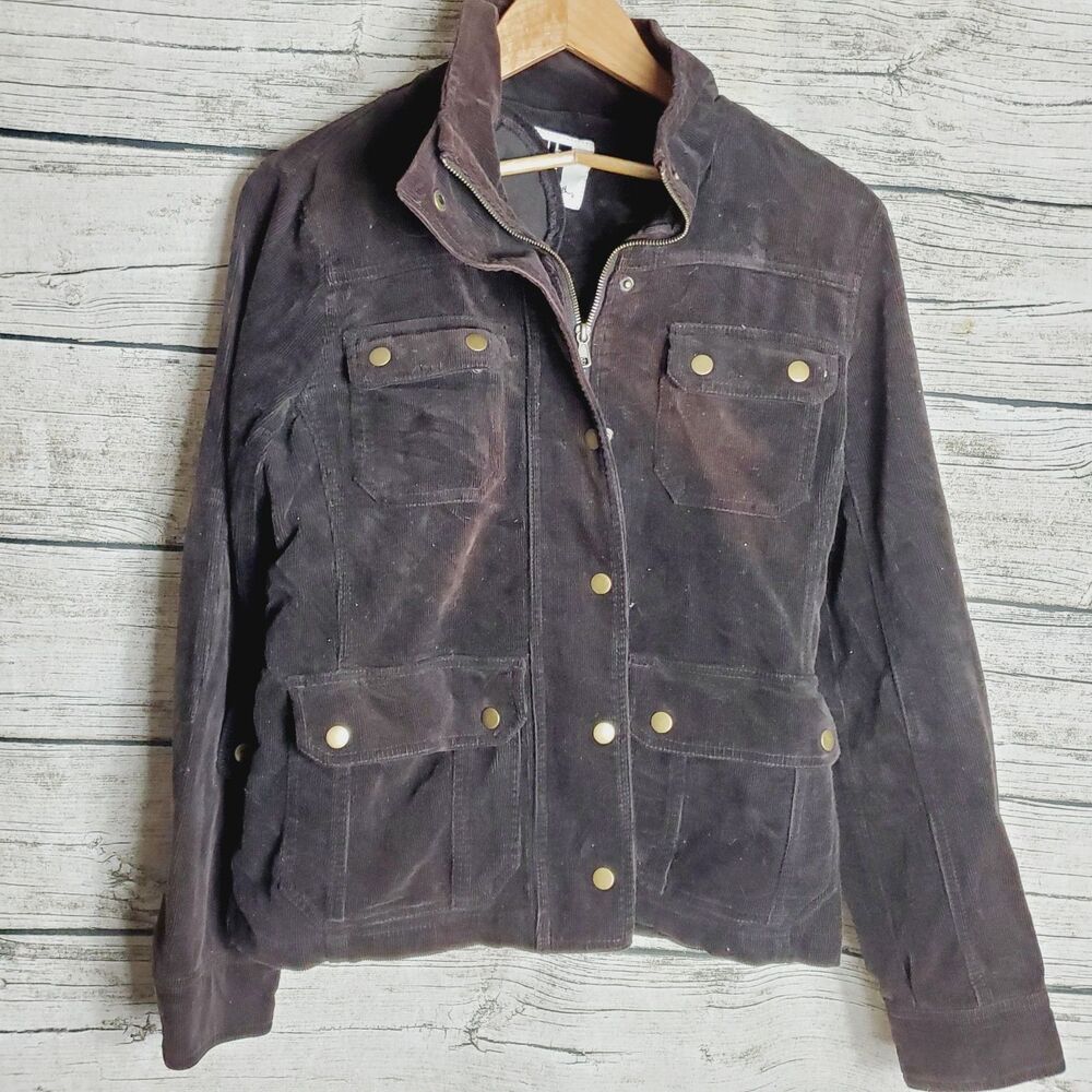 Kut from the Kloth Dark Brown Suede Utility Jacket